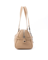 Dior Calfskin Leather Spell Out Shoulder Bag