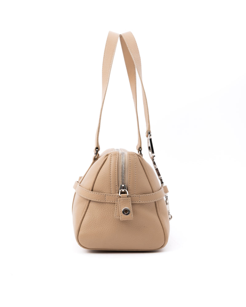 Dior Calfskin Leather Spell Out Shoulder Bag