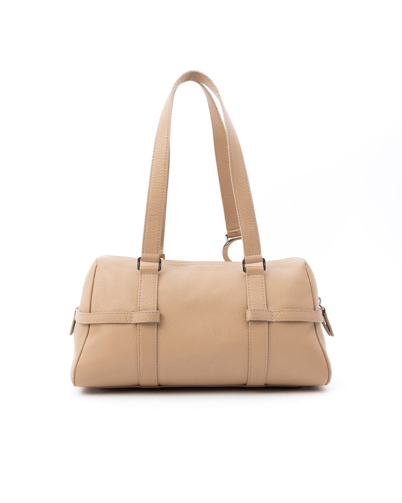 Dior Calfskin Leather Spell Out Shoulder Bag