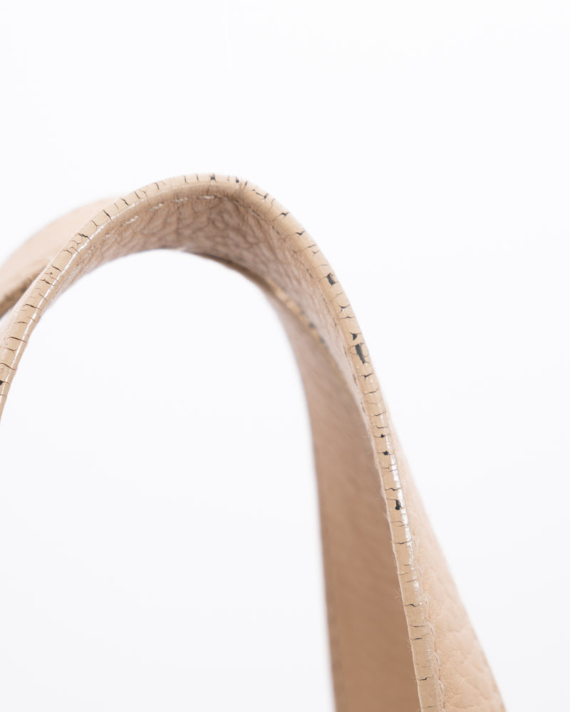 Dior Calfskin Leather Spell Out Shoulder Bag