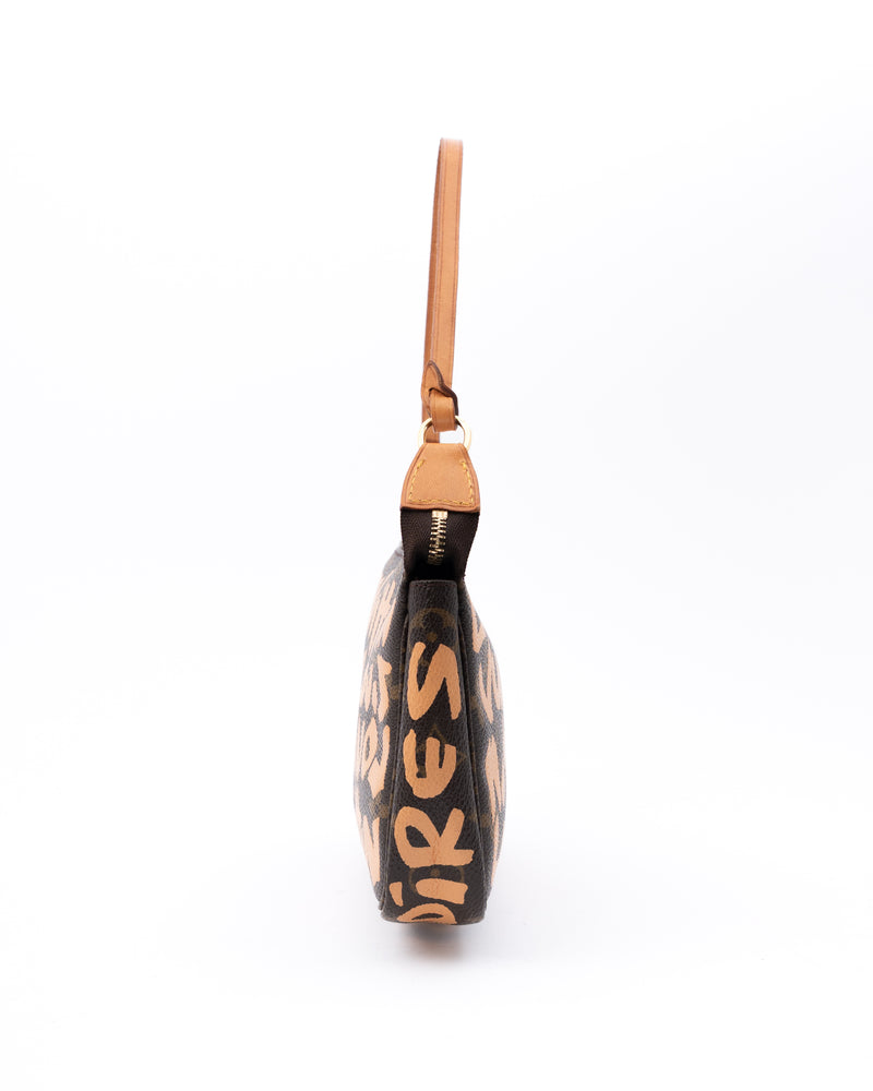 Louis Vuitton X Stephen Sprouse Monogram Graffiti Pochette