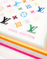 Louis Vuitton X Takashi Murakami Monogram Scarf