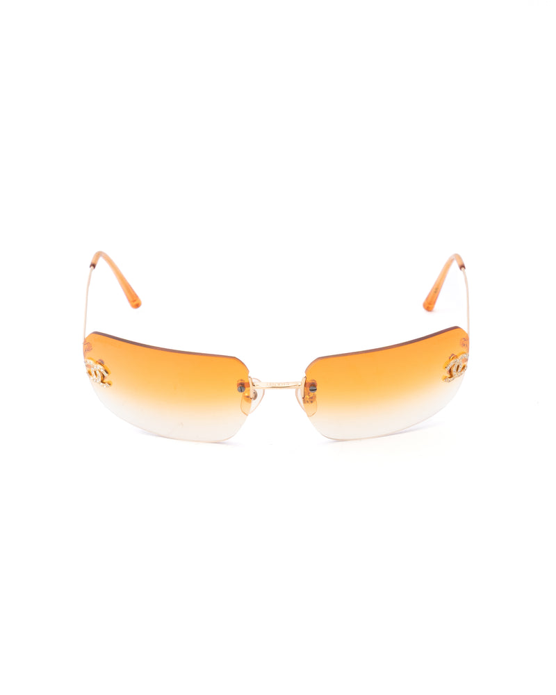 Chanel Rimless Sunglasses