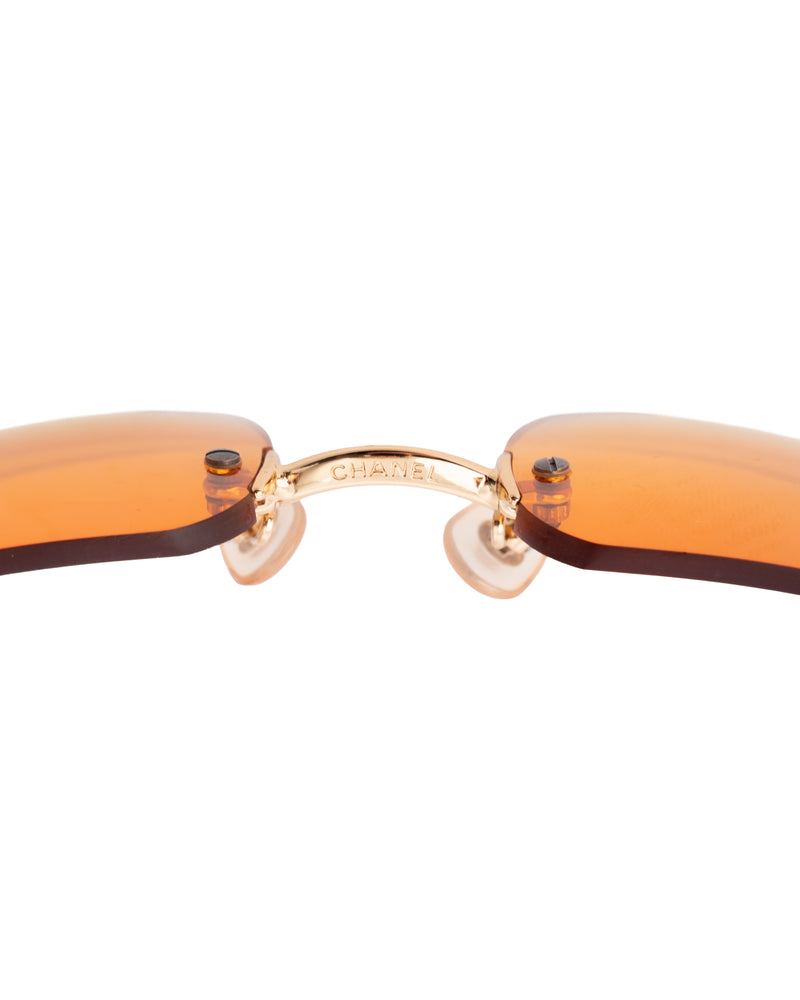 Chanel Rimless Sunglasses