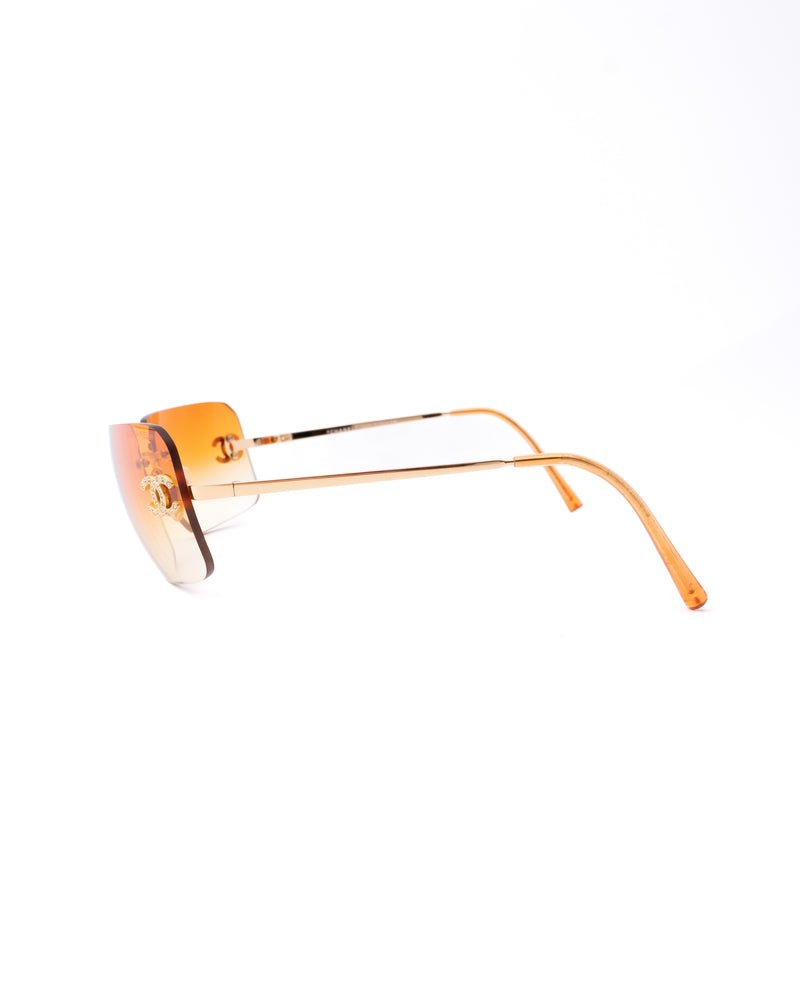 Chanel Rimless Sunglasses