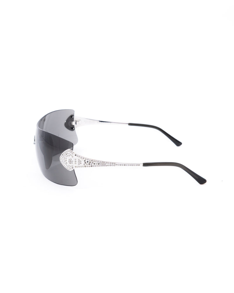 Dior "Alek" Swarovski Embellished Sunglasses