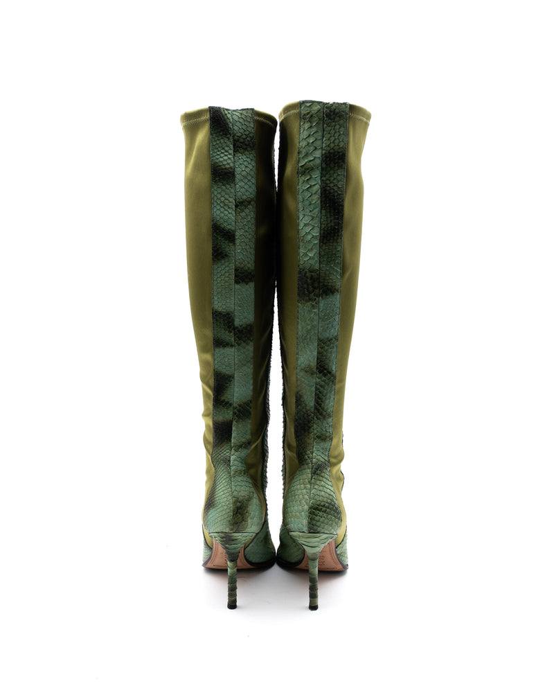 Gianmarco Lorenzi Python Boots