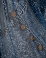 Dior Trompe L'oeil Denim Sarong