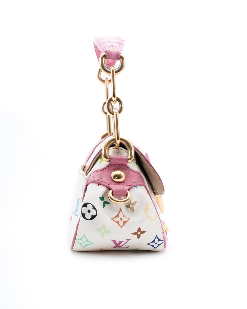 Louis Vuitton X Takashi Murakami Monogram Croc Marilyn Bag
