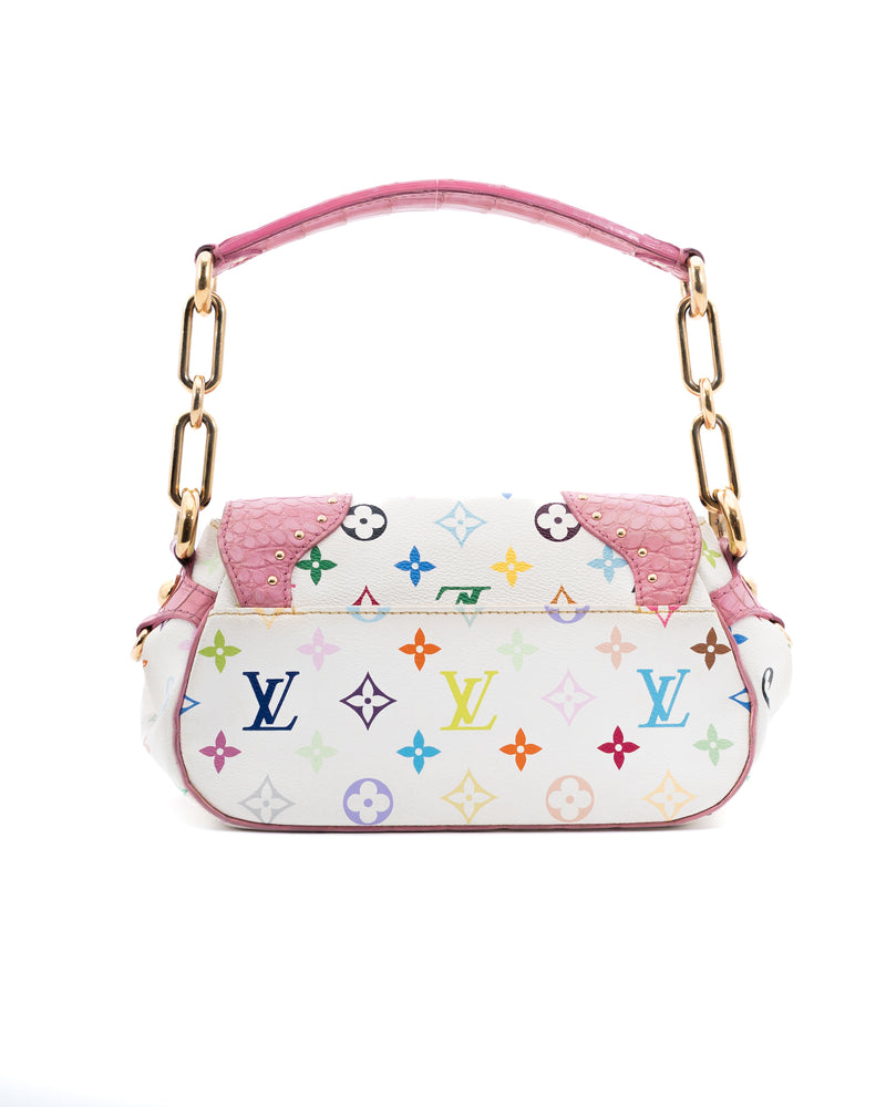 Louis Vuitton X Takashi Murakami Monogram Croc Marilyn Bag
