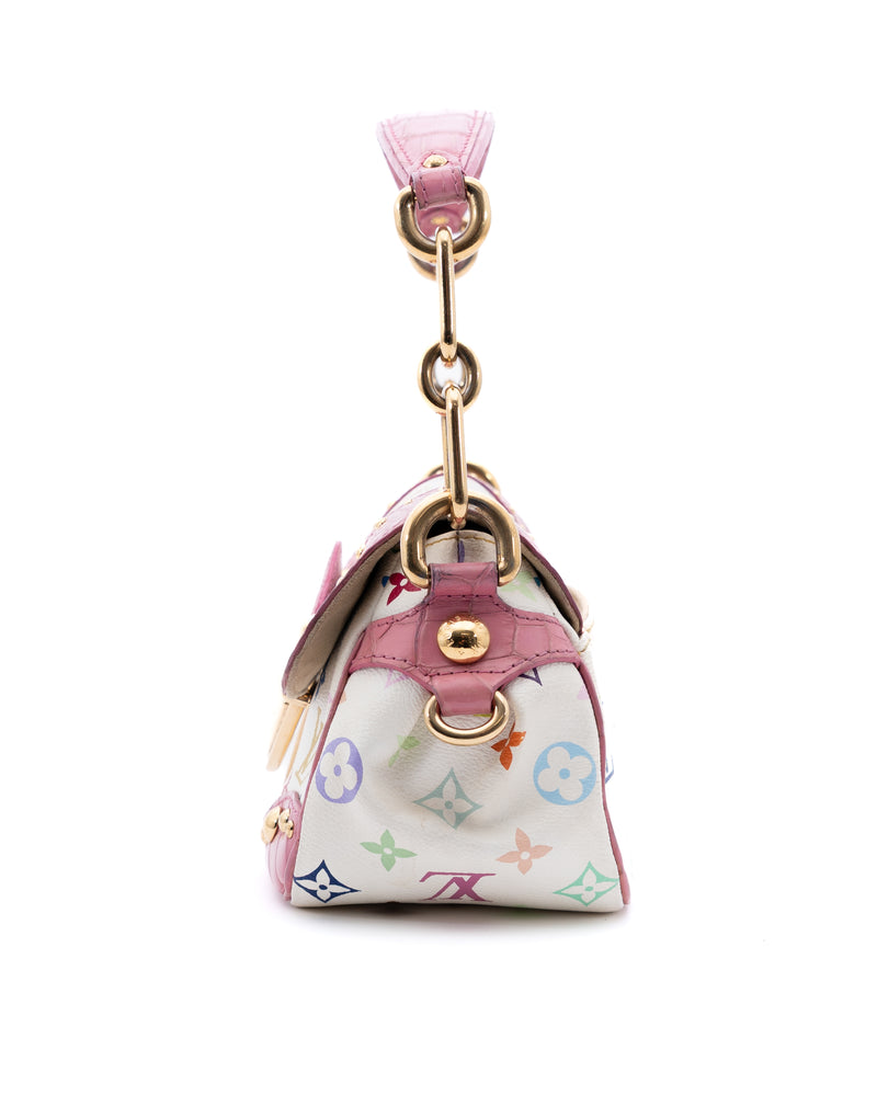 Louis Vuitton X Takashi Murakami Monogram Croc Marilyn Bag