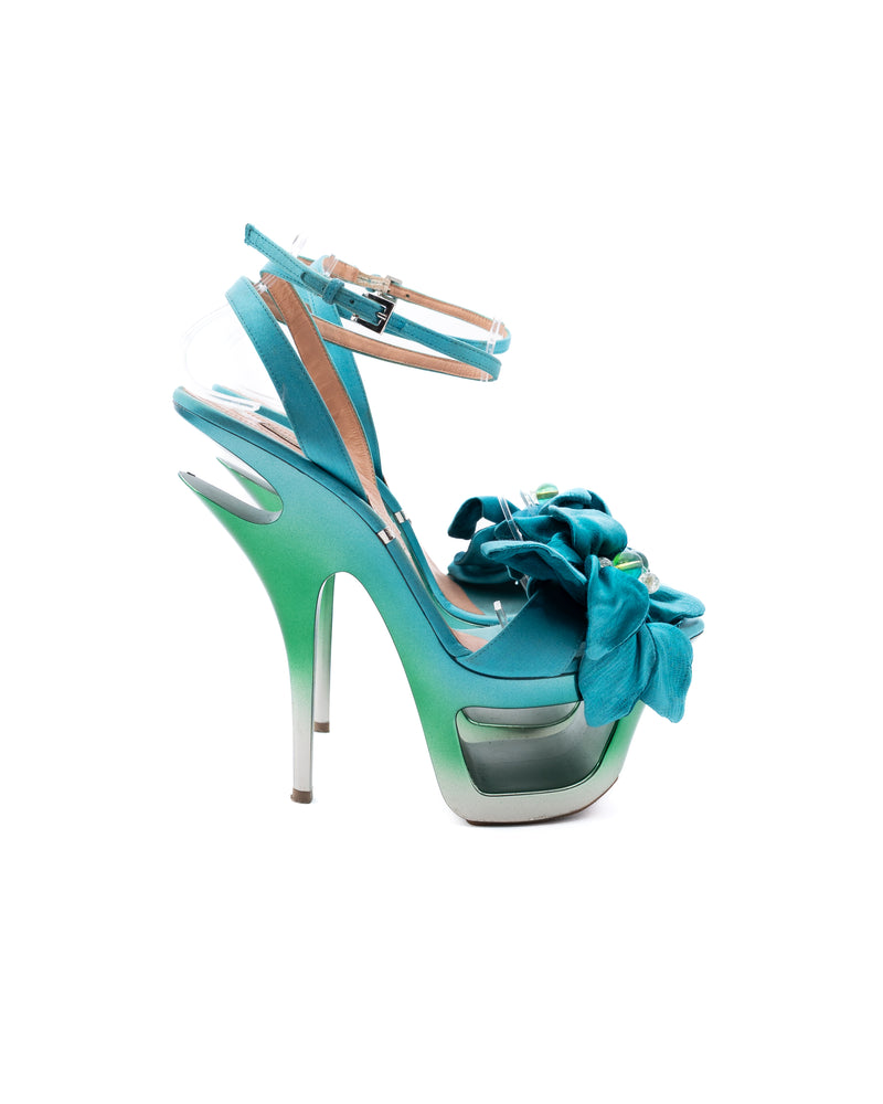 Gianmarco Lorenzi Flower Heels