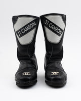 Chanel Leather Motocross Boots - EU 37 RARE