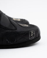 Chanel Leather Motocross Boots - EU 37 RARE