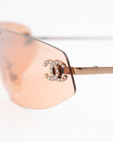 Chanel Rimless Sunglasses