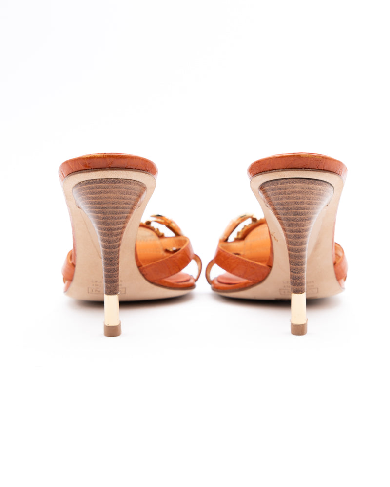 Giuseppe Zanotti Rhinestone Crab Heels
