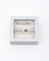 Dior Spell Out Crystal Rings