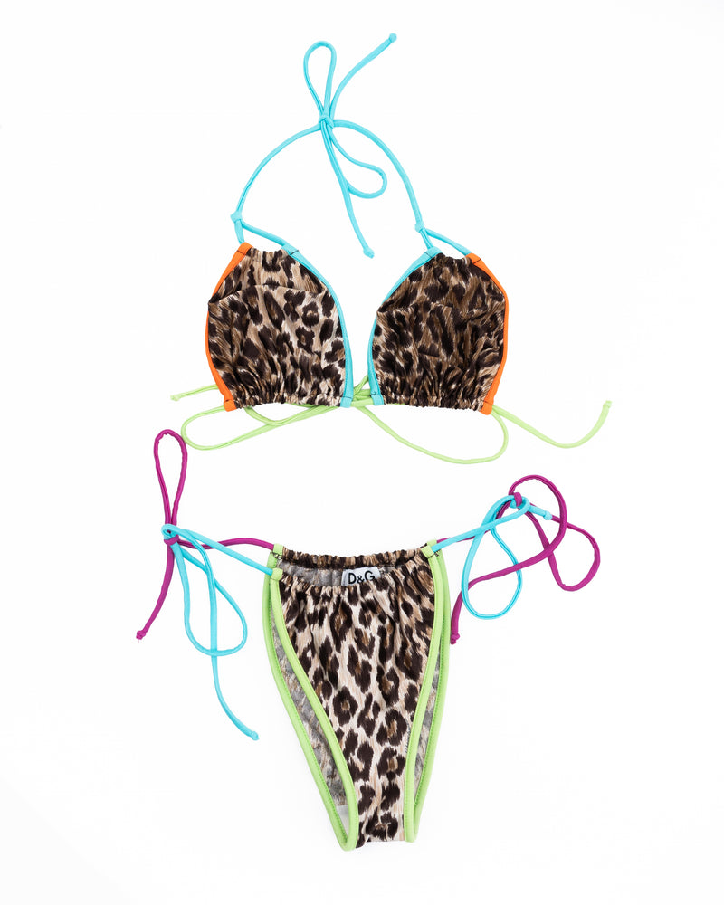 Dolce & Gabbana Leopard Print Bikini