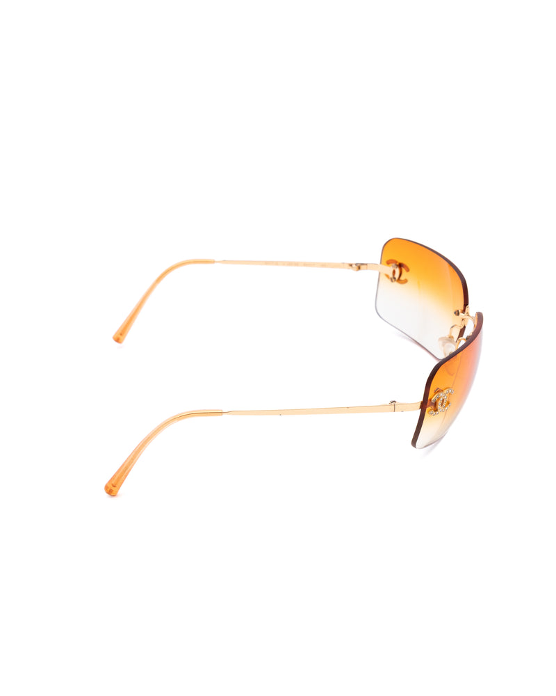 Chanel Rimless Sunglasses