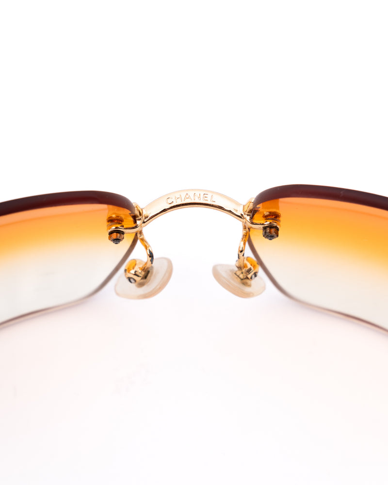 Chanel Rimless Sunglasses