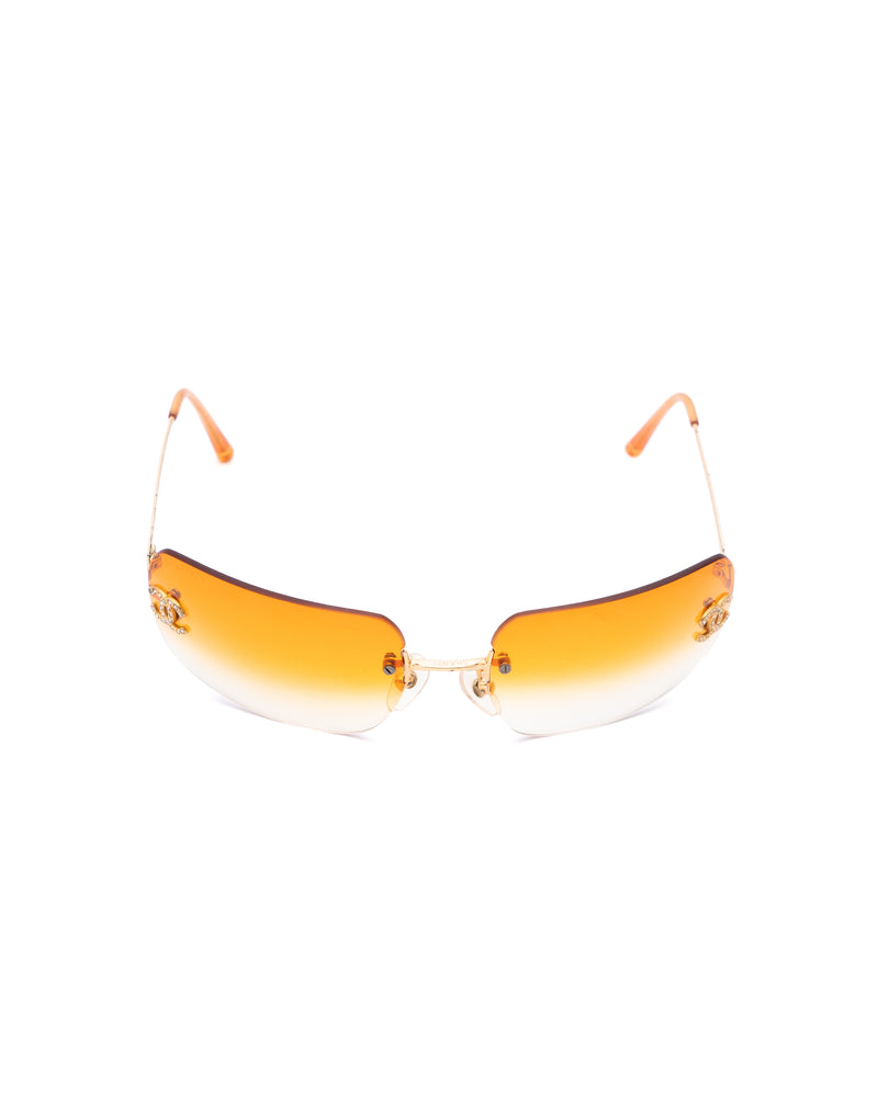 Chanel Rimless Sunglasses