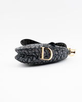 Dior Monogram Saddle Bag
