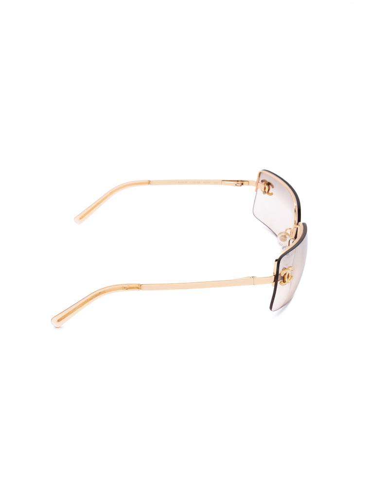Chanel 4104 Rimless Sunglasses