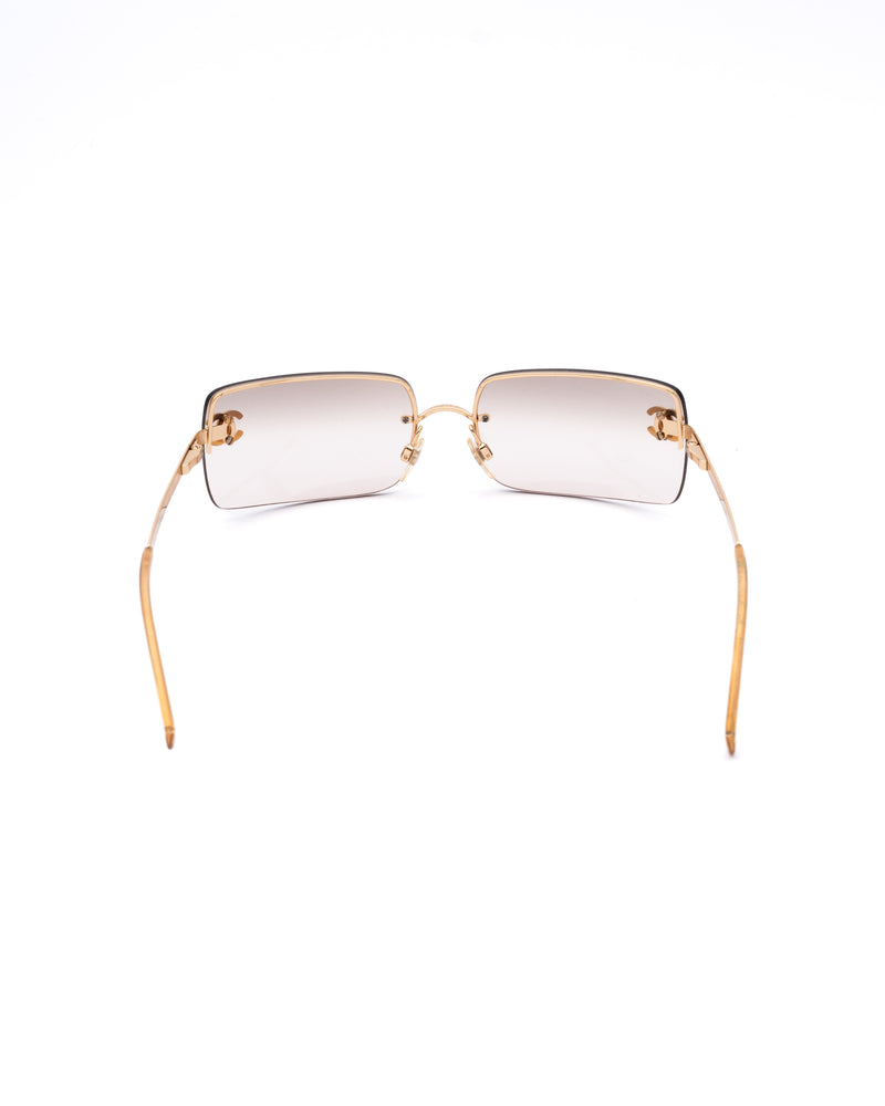 Chanel 4104 Rimless Sunglasses
