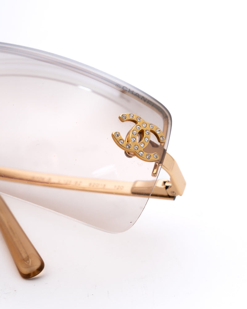 Chanel 4104 Rimless Sunglasses
