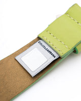 Dolce & Gabbana Rhinestone Logo Belt
