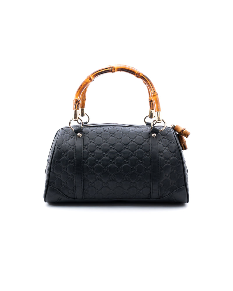Gucci Monogram Bamboo Bag