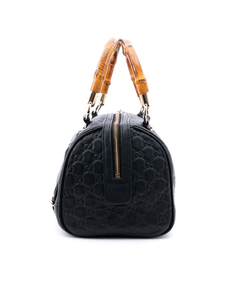 Gucci Monogram Bamboo Bag