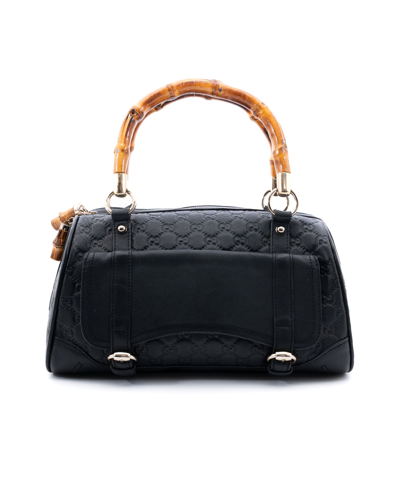 Gucci Monogram Bamboo Bag