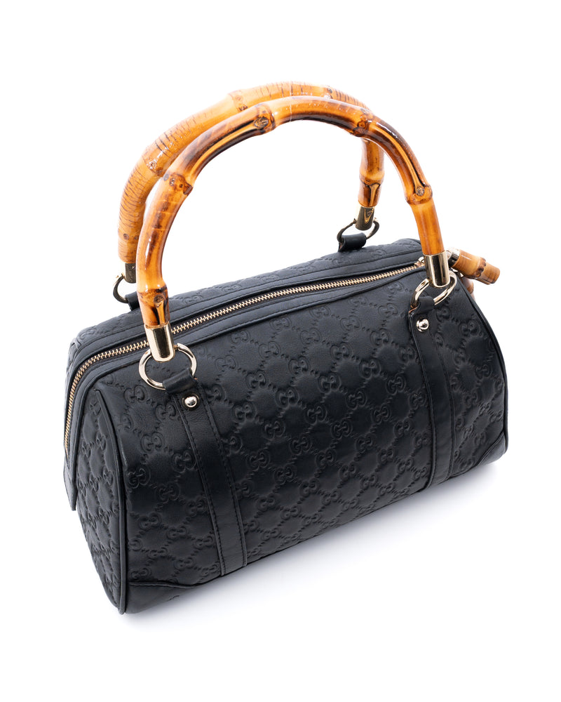 Gucci Monogram Bamboo Bag