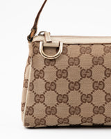 Gucci Monogram D-Ring Abbey Pochette