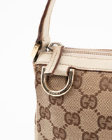 Gucci Monogram D-Ring Abbey Pochette