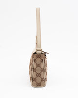 Gucci Monogram D-Ring Abbey Pochette