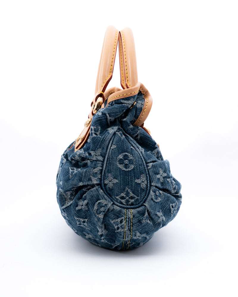 Louis Vuitton Monogram Denim Pleaty