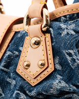 Louis Vuitton Monogram Denim Pleaty