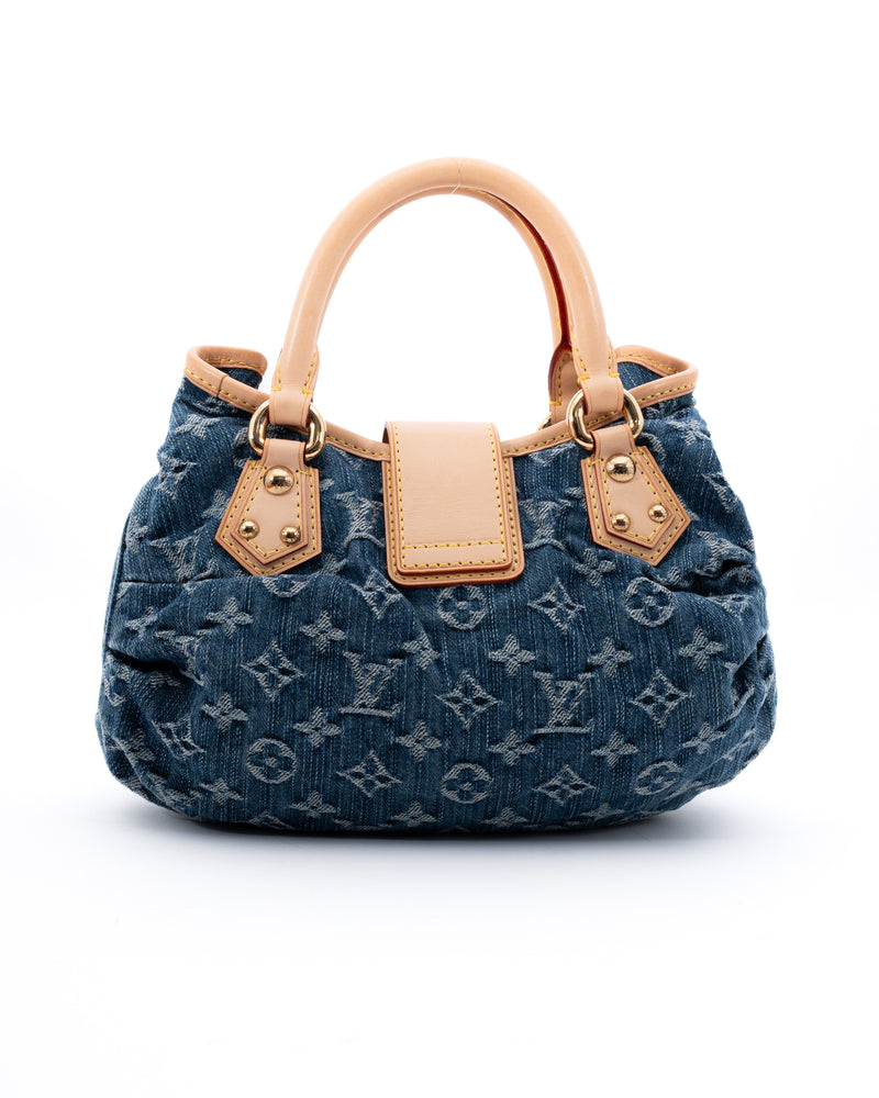 Louis Vuitton Monogram Denim Pleaty