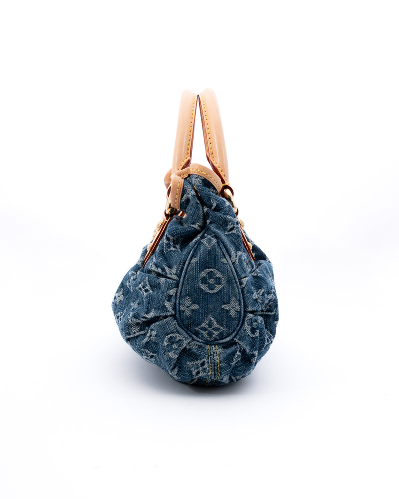 Louis Vuitton Monogram Denim Pleaty