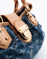 Louis Vuitton Monogram Denim Pleaty