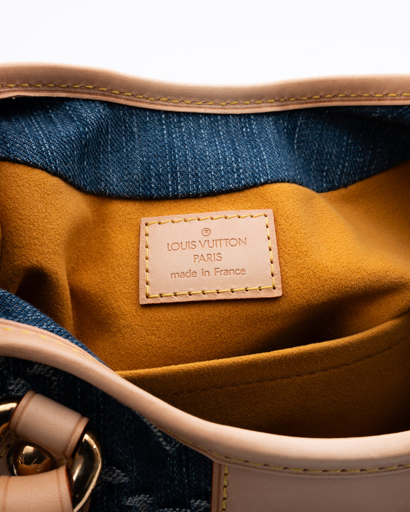 Louis Vuitton Monogram Denim Pleaty