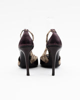 Gucci X Tom Ford Monogram Dragon Heels - EU 37