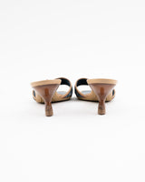 Louis Vuitton Monogram Denim Mules