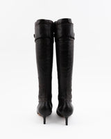 Dior Crocodile Leather CD Boots - EU 36.5