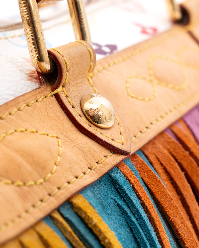Louis Vuitton X Takashi Murakami Monogram Fringe Speedy 25