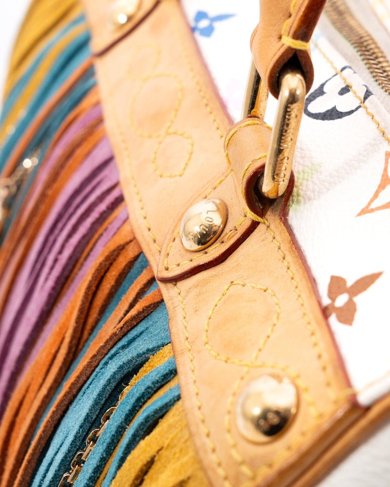 Louis Vuitton X Takashi Murakami Monogram Fringe Speedy 25