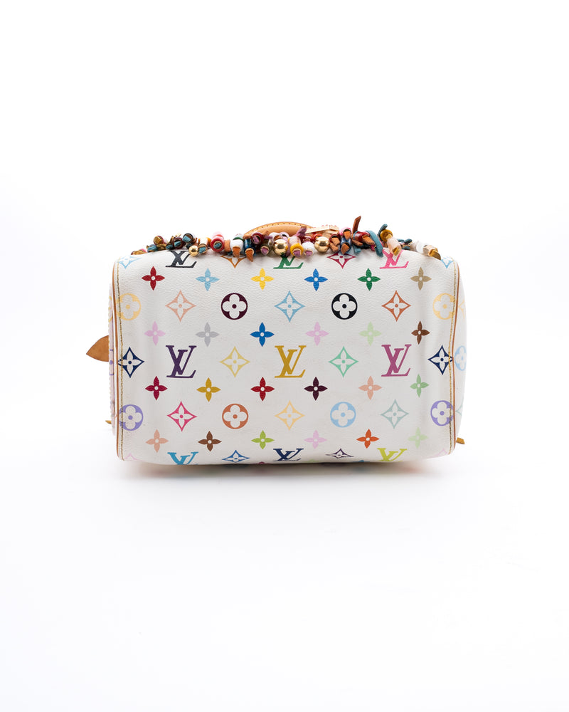 Louis Vuitton X Takashi Murakami Monogram Fringe Speedy 25