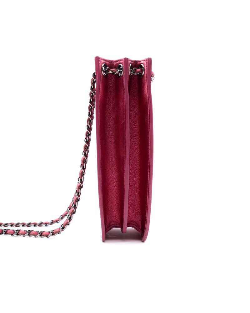 Chanel Patent Leather CC Chain Shoulder Bag